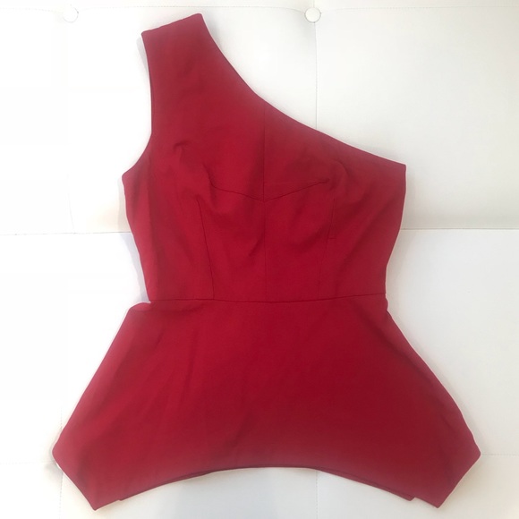 Yigal Azrouel Tops - YIGAL AZROUEL One Shoulder Top Sz 6